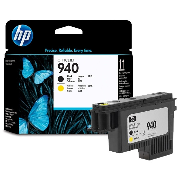 HP 940 (C4900A) black and yellow printhead (original HP) C4900A 044010 - 1