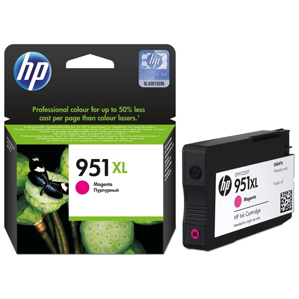 HP 951XL (CN047AE) high capacity magenta ink cartridge (original HP) CN047AE 044138 - 1