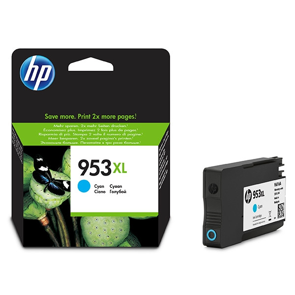 HP 953XL (F6U16AE) high-capacity cyan ink cartridge (original HP) 044538 - 1