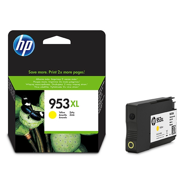 HP 953XL (F6U18AE) high-capacity yellow ink cartridge (original HP) 044542 - 1