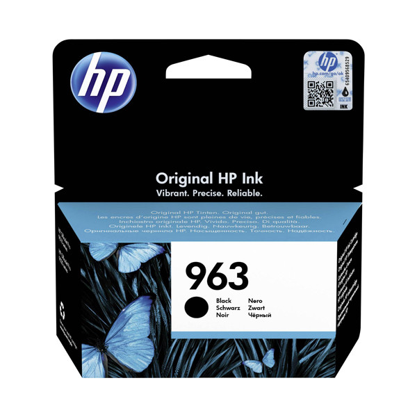 HP 963 (3JA26AE) black ink cartridge (original HP) 3JA26AE 055374 - 1
