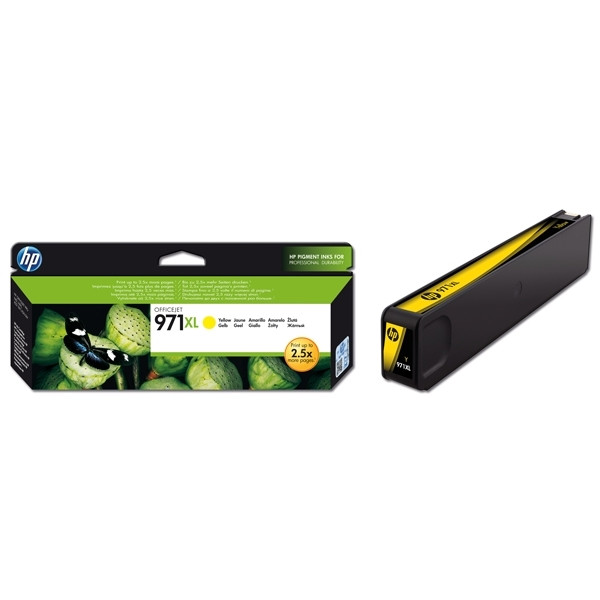 HP 971XL (CN628AE) high capacity yellow ink cartridge (original HP) CN628AE 044238 - 1