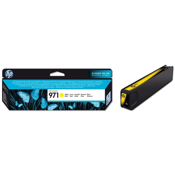 HP 971 (CN624AE) yellow ink cartridge (original HP) CN624AE 044230 - 1