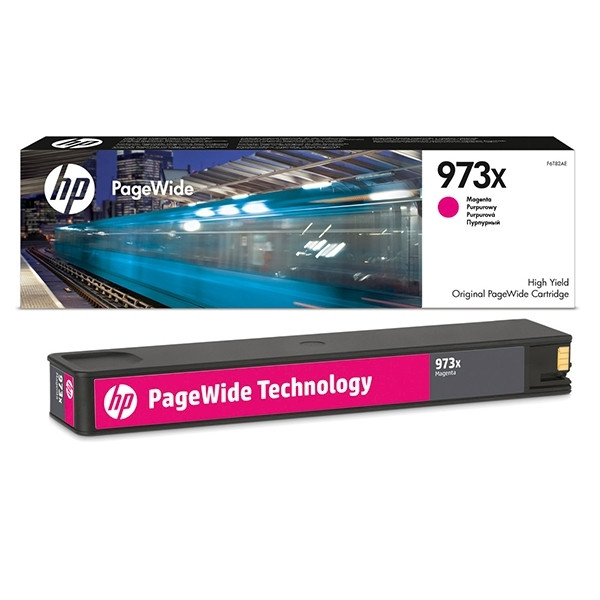 HP 973X (F6T82AE) high capacity magenta ink cartridge (original HP) F6T82AE 054918 - 1