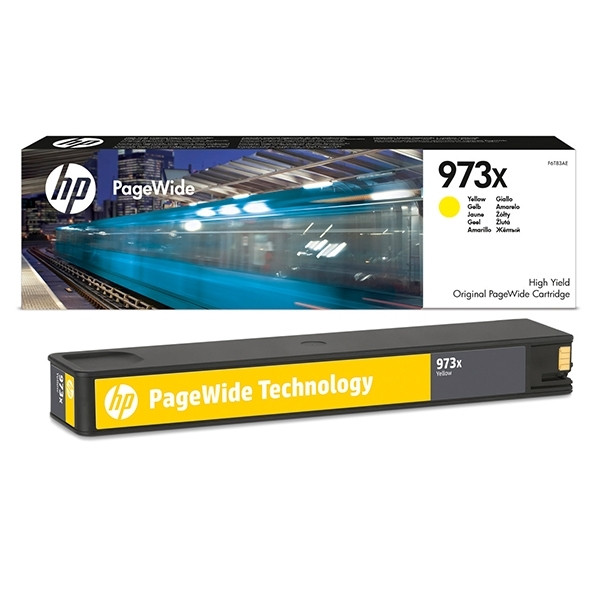 HP 973X (F6T83AE) high capacity yellow ink cartridge (original HP) F6T83AE 054920 - 1