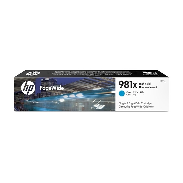 HP 981X (L0R09A) high capacity cyan ink cartridge (original HP) L0R09A 044562 - 1