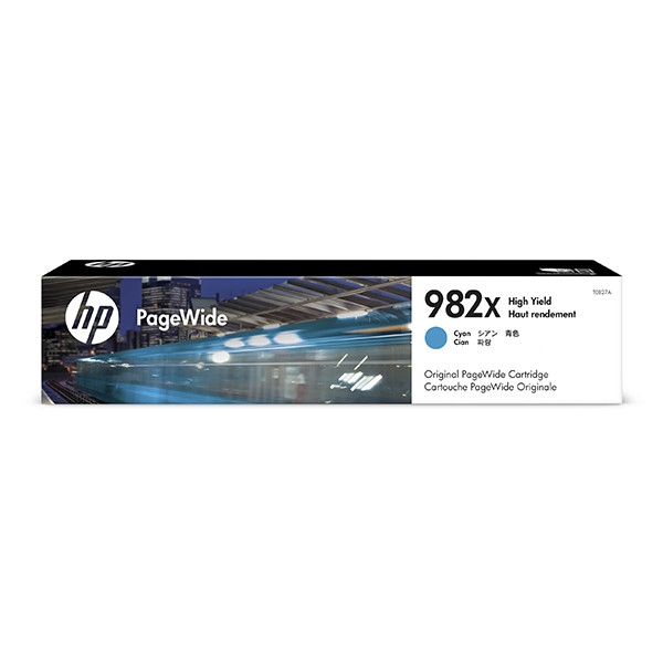 HP 982X (T0B27A) high capacity cyan ink cartridge (original HP) T0B27A 055202 - 1