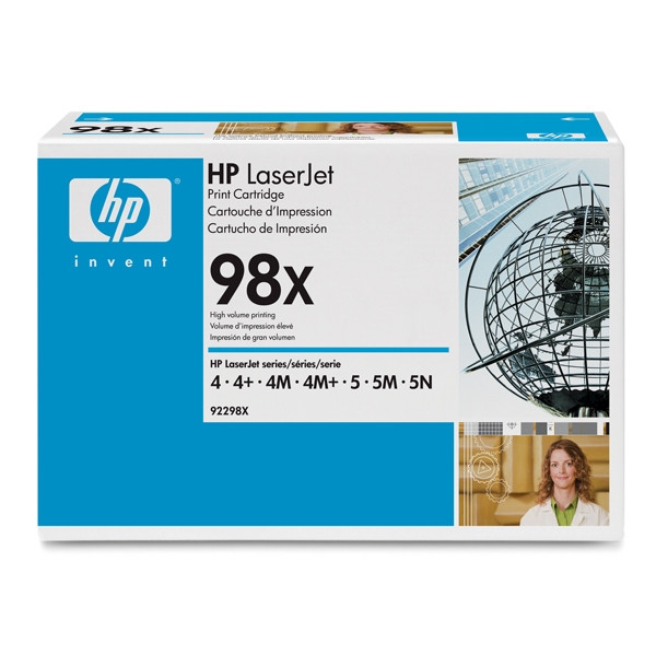 HP 98X (92298X) high capacity black toner (original HP) 92298X 032032 - 1