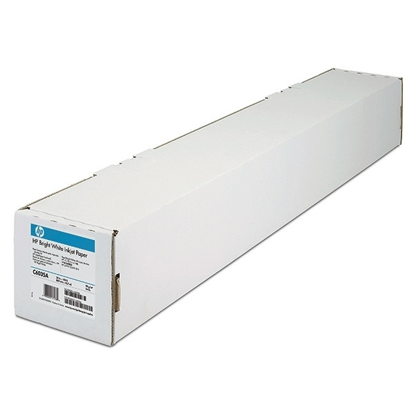 HP C6035A, 90gsm, 610mm, 45.7m roll, Bright White Inkjet Paper C6035A 151016 - 1
