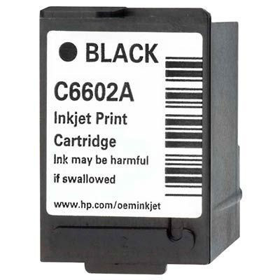 HP C6602A black ink cartridge (original HP) C6602A 030950 - 1