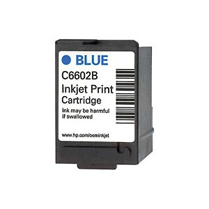 HP C6602B blue ink cartridge (original HP) C6602B 030954 - 1