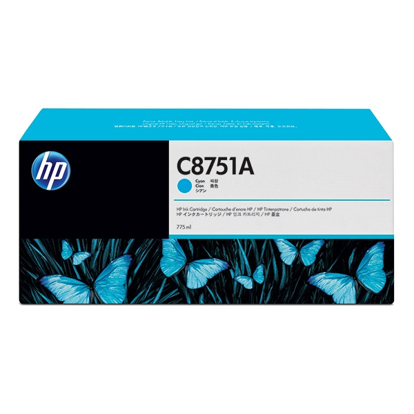 HP C8751A cyan ink cartridge (original HP) C8751A 030962 - 1