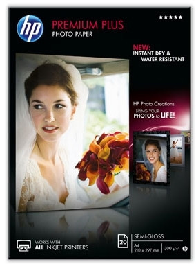 HP CR673A Premium Plus satin gloss photo paper A4 (20 sheets) CR673A 064964 - 1