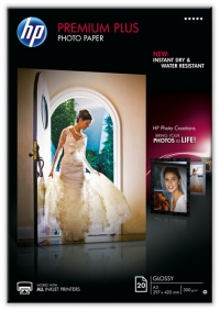 HP CR675A 300gsm A3 Premium Plus Glossy Photo Paper (20 sheets) CR675A 064896