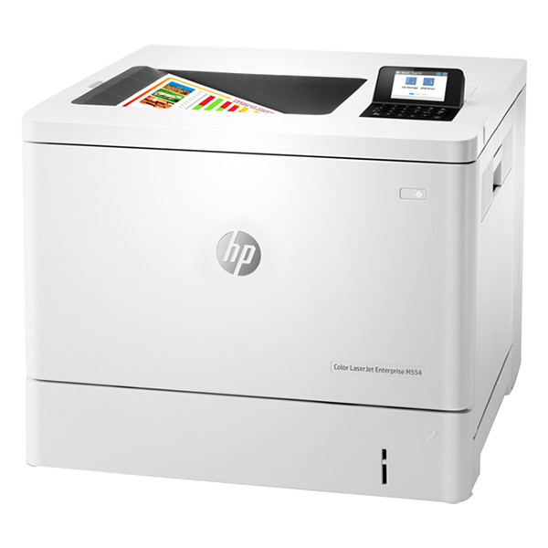 HP Color LaserJet Enterprise M554dn A4 colour laser printer 817108 - 1