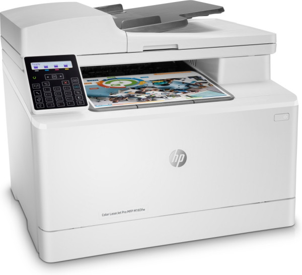 HP Colour LaserJet Pro MFP M183fw All-in-One A4 colour laser printer with WiFi (4 in 1) 817061 - 4