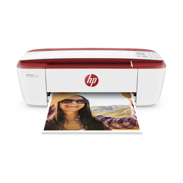 HP DeskJet 3764 All-In-One Inkjet Printer with WiFi (3 in 1) T8X27B629 817001 - 1