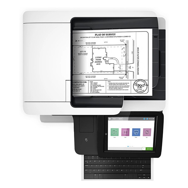 HP LaserJet Enterprise Flow MFP M528z all-in-one mono laser printer with WiFi (4 in 1) 1PV67A 1PV67AB19 896064 - 3