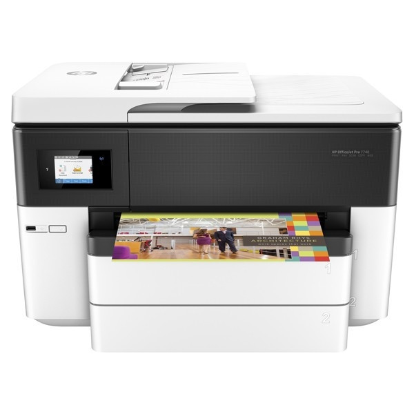 HP OfficeJet Pro 7740 All-in-One A3 Inkjet Printer with WiFi (4 in 1) G5J38AA80 841131 - 1