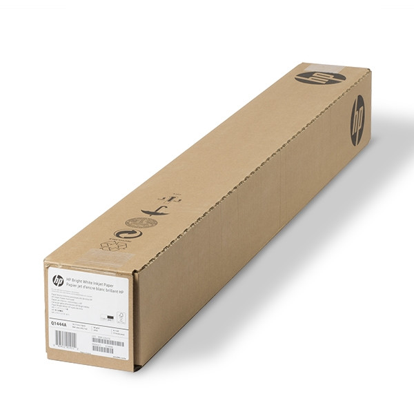 HP Q1444A, 90gsm, 841mm, 45.7m roll, Bright White Inkjet Paper Q1444A 151018 - 1