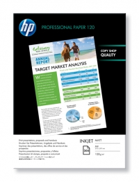 HP Q6593A, 120gsm, A4, Professional matte Paper (200 sheets) Q6593A 064800