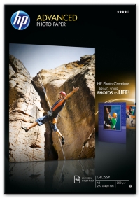 HP Q8697A 250gsm A3 Advanced Glossy Photo Paper (20 sheets) Q8697A 150372