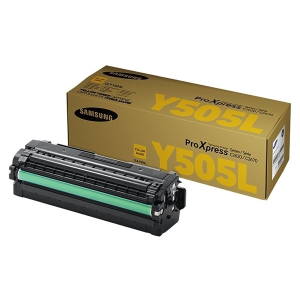 HP SU512A (CLT-Y505L) high-capacity yellow toner (original) 092808 - 1