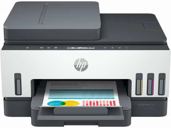 HP Smart Tank 7305 All-in-One inkjet printer with Wi-Fi (3 in 1) 841296 - 1