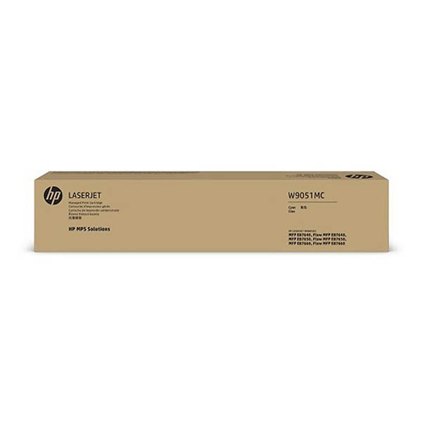 HP W9051MC cyan toner (original) 093416 - 1