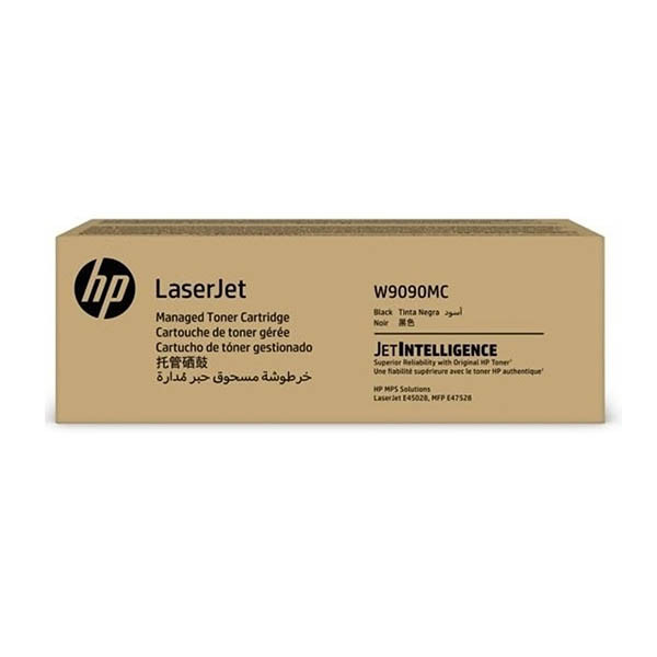 HP W9090MC black toner (original) 093406 - 1