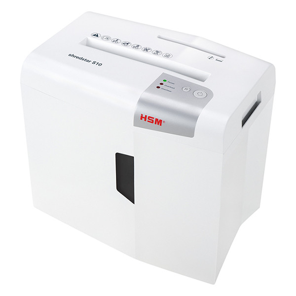P2 paper shredder | HSM Shredstar S10 strip-cut 400951 - 2