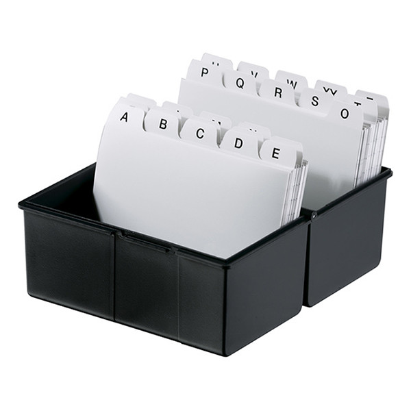 Index card box (A6, black) | HAN 218034 - 3