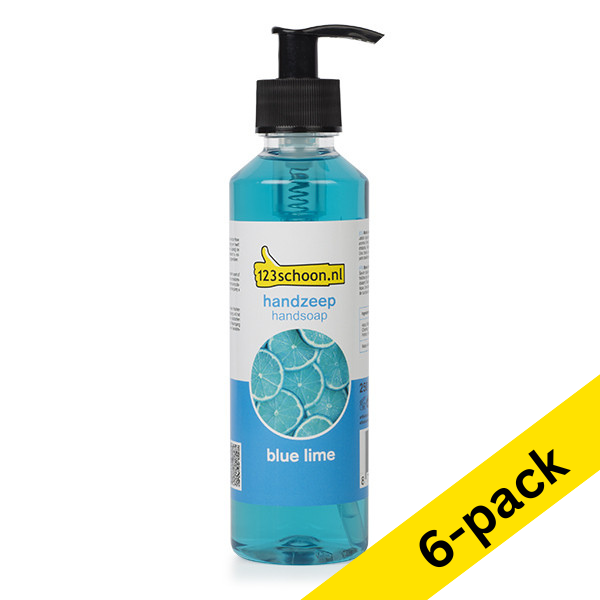 Hand soap 250ml | 123ink ECO Blue Lime | 6-pack SDR06205 - 1