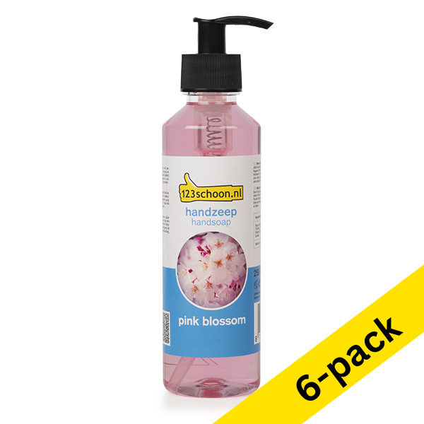 Hand soap 250ml | 123ink ECO Pink Blossom | 6-pack SDR06210 - 1