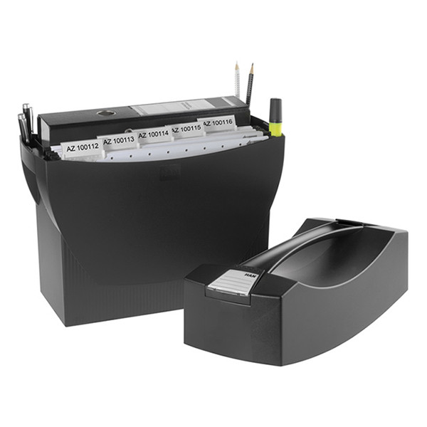 Hanging file box 390 x 150 x 260mm | black eco | HAN Swing-Plus Karma 056797 - 2