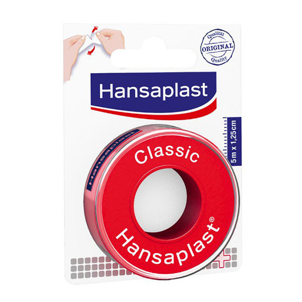 Plaster 5m x 1.25cm | Hansaplast Classic SHA00105 - 1