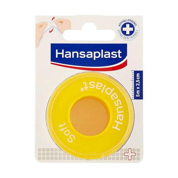 Plasters 5m x 2.5cm | Hansaplast Soft SHA00125 - 1
