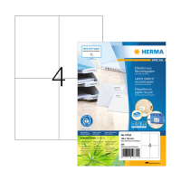 Herma 10734 white A4 recycled universal labels, 105mm x 148mm (320 labels) 230828