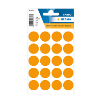 Herma 1874 fluorescent orange marking dots, Ø 19mm (100 labels) 230992