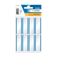 Herma 1903 white/blue name badge labels, 54mm x 19mm (16 labels) 230968