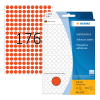Herma 2212 round red multipurpose labels, Ø 8mm (5,632 labels) 230722 - 1