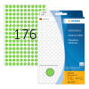 Herma 2215 round green multipurpose labels, Ø 8mm (5,632 labels) 230721 - 1