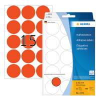 Herma 2272 red marking dots, Ø 32mm (480 labels) 230716