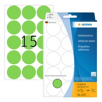 Herma 2275 green marking dots, Ø 32mm (480 labels) 230715