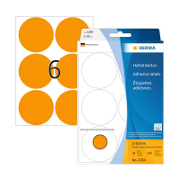 Herma 2284 fluorescent orange marking dots, Ø 50mm (144 labels) 230926