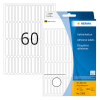 Herma 2300 white multifunctional labels, 5mm x 35mm (1,920 labels) 230426 - 1