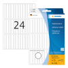 Herma 2530 white multipurpose labels, 6mm x 50mm (1,248 labels) 230697 - 1