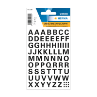 Herma 4158 black AZ labels, 10mm (74 labels) 230957