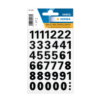 Herma 4164 black 0-9 labels, 15mm (39 labels) 230943