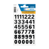 Herma 4164 black 0-9 labels, 15mm (39 labels)